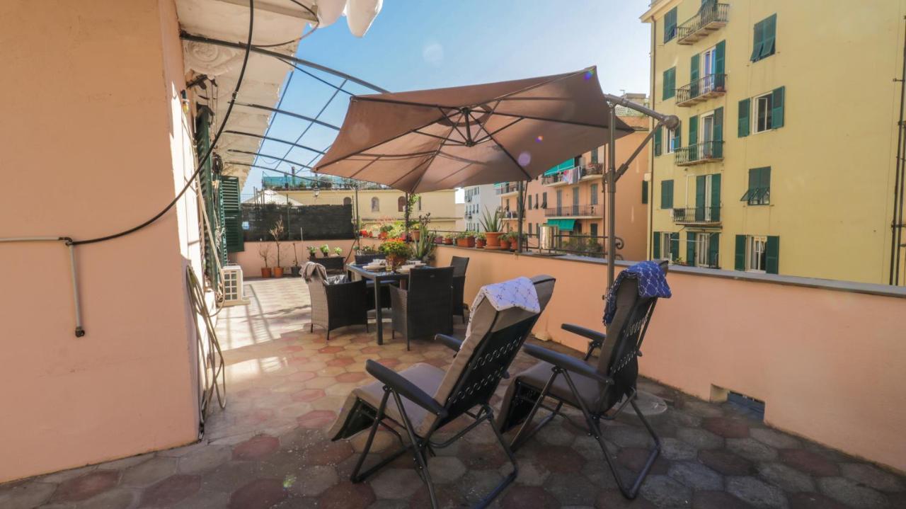 Sole, Terrazza, Centro Citta E Wi-Fi Veloce! Apartment Genoa Exterior photo